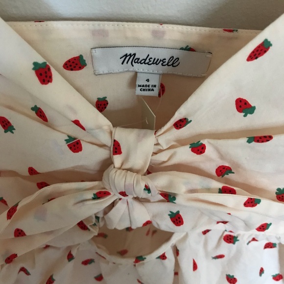 Madewell Strawberry Keyhole Cami - Picture 4 of 8